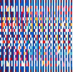 Untitled Op Art Print, undated by Yaacov Agam, pencil, offered Jun 2024
