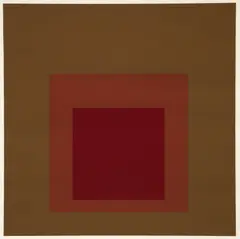 Equivocal - from Homage to the Square: Ten Works by Josef Albers by Josef Albers, 1962, screenprint on paper, offered Jun 2024