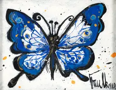Henry Faulkner, The Tin Butterfly, oil on board