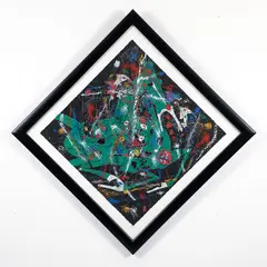 Red Horse by Jiang Tie Feng, serigraph printed in colors, offered Jun 2024