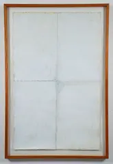 Window Series by Jane Haskell, 1989, oil, pencil and mixed media on paper, offered Jun 2024
