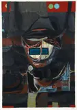 George Nama, Landscape No. 1, 1964, serigraph on paper