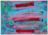 Hedy O'Beil, (American/New York City, 1928-2022), Ocean, 2015, acrylic on paper