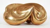 François Stahly, La Coquille (The Shell), petite version, 1946-1966, polished, bronze
