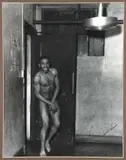 Charles Harris, (American/Pittsburgh, 1908-1998), Surprised Man, taken c.1945, printed later, matte