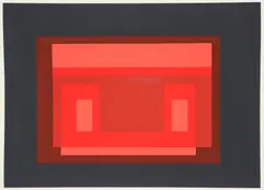 Variant X by Josef Albers, 1966, screenprint on wove paper, offered May 2024