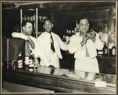 (American/Pittsburgh, 1908-1998), Making a Cocktail, taken c.1950, printed shortly after, glossy by Charles Harris, photograph, offered May 2024