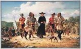 Robert B. Griffing, Welcome to Logstown, offset, lithograph