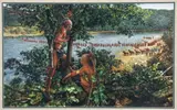 Robert B. Griffing, The Crossing, 1994, offset, lithograph, pencil