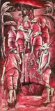 Jacques-Enguerrand Gourgue, Zombies, c.1960s, oil on canvas