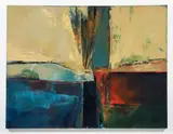 Untitled Abstract by Kathleen Hammett, 1990, oil on canvas, offered Apr 2024