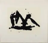 Robert Motherwell, Stephen's Iron Crown Etched, 1981-82, etching and aquatint on German etching paper, initialed and