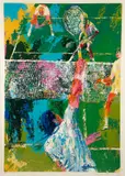 The Racketeers by LeRoy Neiman, 1974, serigraph printed in colors, offered Apr 2024
