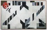 Louise Pershing, Untitled Abstract, undated, oil on Masonite