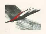 Toko Shinoda, Torch, lithograph printed in colors, pencil