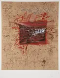 Jorge Tacla, Representation and Notes, 1992, serigraph printed in colors