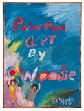 Primitive Art By Woodie by Woodie Long, 1990, oil on canvas, offered Apr 2024