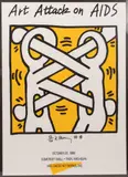 Keith Haring, Untitled, 1988, OFFSET LITHOGRAPH IN COLORS ON WOVE PAPER