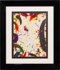 Untitled by Sam Francis, 1964, LITHOGRAPH IN COLORS ON WOVE PAPER, offered Oct 2020