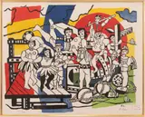 Fernand Léger, Untitled, 1953, LITHOGRAPH IN COLORS ON WOVE PAPER