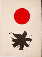 Untitled by Adolph Gottlieb, 1966, SERIGRAPH IN COLORS ON ARCHES PAPER, offered Oct 2020