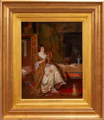 Untitled by Spencer Venables, OIL ON PANEL, offered Oct 2020