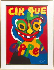 Untitled by Karel Appel, SCREENPRINT IN COLORS ON WOVE PAPER, offered Oct 2020