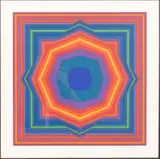 Victor Vasarely, Untitled, 1988, SCREENPRINT IN COLORS, ON WOVE PAPER