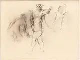 Untitled by Zubel Kachadoorian, 1962, PASTEL AND CHARCOAL ON PAPER LAID DOWN TO MASONITE, offered Oct 2020