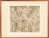Robert Broner, Untitled, 1960, ETCHING AND AQUATINT, ON WOVE PAPER