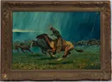 Frederic Remington, Untitled, OIL ON CANVAS