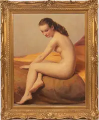 Untitled by Robert Louis Raymond Duflos, OIL ON CANVAS, offered Oct 2020