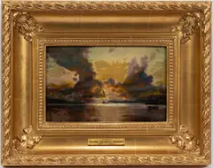 Alfred Thompson Bricher, Untitled, OIL ON ARTIST BOARD