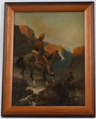 Untitled by Oskar Fehrer, 1900, OIL ON PANEL, C., offered Sep 2020