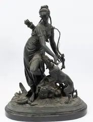 Etienne Henri Dumiage, SPELTER, SCULPTURE