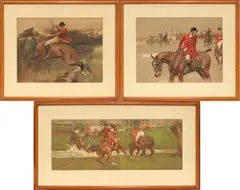 COLOR LITHOGRAPHS by Lionel Edwards, ON PAPER, offered Sep 2020