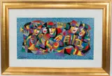 Anatole Krasnyansky, Untitled, SERIGRAPH ON PAPER