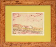 Untitled by John Tookey, 1970, WATERCOLOR & INK ON PAPER, offered Sep 2020