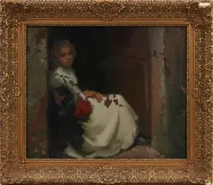 Julius Rolshoven, Untitled, OIL ON CANVAS