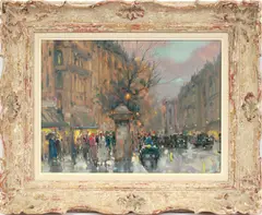 Untitled by Andre Gisson, OIL ON CANVAS, offered Aug 2020