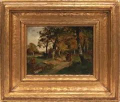Etienne Maxime Vallée, Untitled, OIL ON PANEL