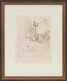 Salvador Dalí, Untitled, ENGRAVING ON PAPER