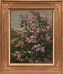 Untitled by J.S. Voorhees, 1905, OIL ON CANVAS MOUNTED ON PANEL, C., offered Aug 2020