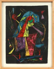 Roman Maraz, Untitled, ACRYLIC ON PAPER