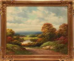 Untitled by Augustus Spencer, OIL ON CANVAS, offered Aug 2020