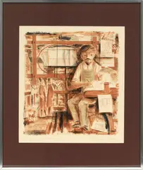 COLOR by Emil Weddige, LITHOGRAPH ON PAPER, offered Aug 2020