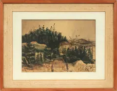 Untitled by Zoltan Sepeshy, WATERCOLOR ON PAPER, offered Aug 2020