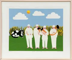 Mark Sabin, Untitled, SILKSCREEN ON PAPER