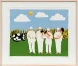 Mark Sabin, Untitled, SILKSCREEN ON PAPER