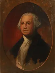 MODERN by Influenced By Gilbert Stuart, OIL ON CANVAS, offered Aug 2020